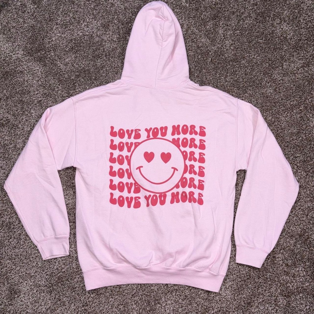 Boutique Women's Pink Mental Health Hoodie M